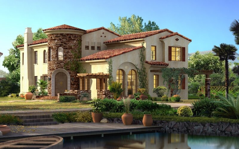 Mediterranean-style House