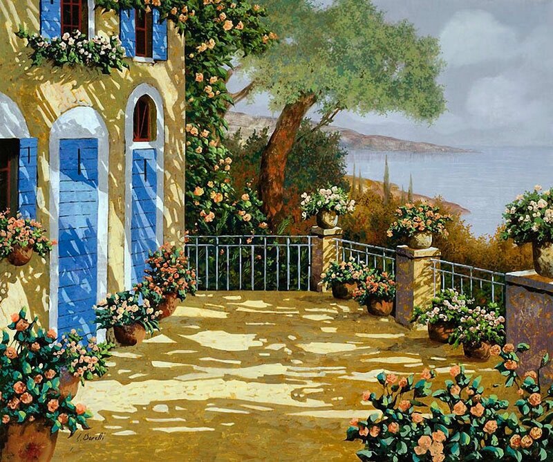 Mediterranean Villa Terrace