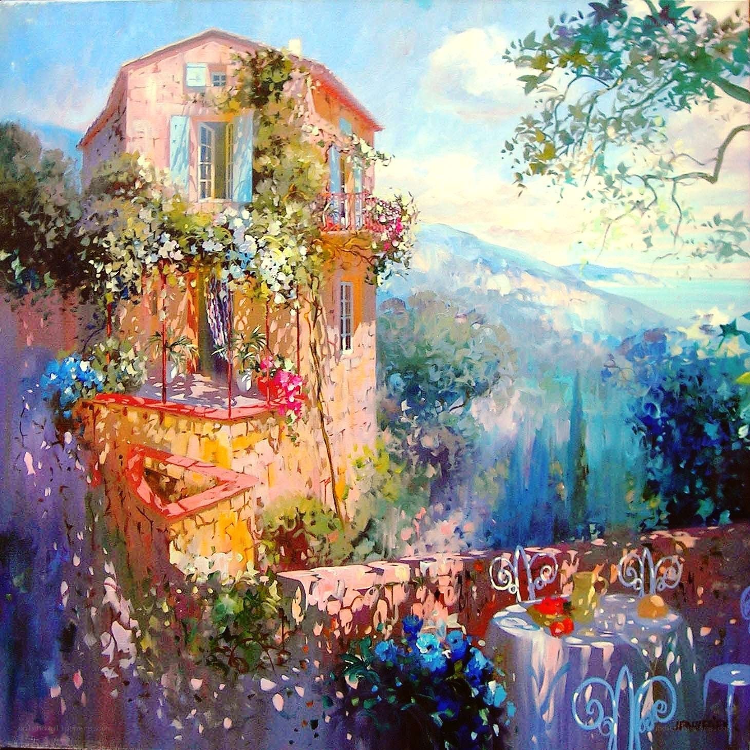 Mediterranean villa with sea view
