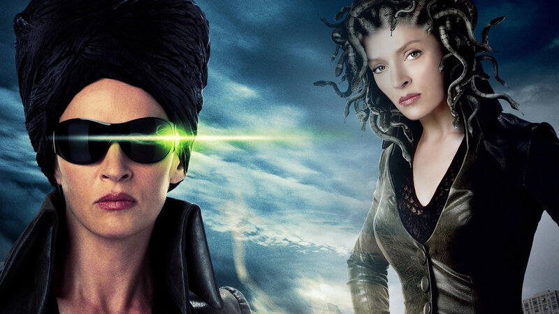 Medusa and Mystique characters
