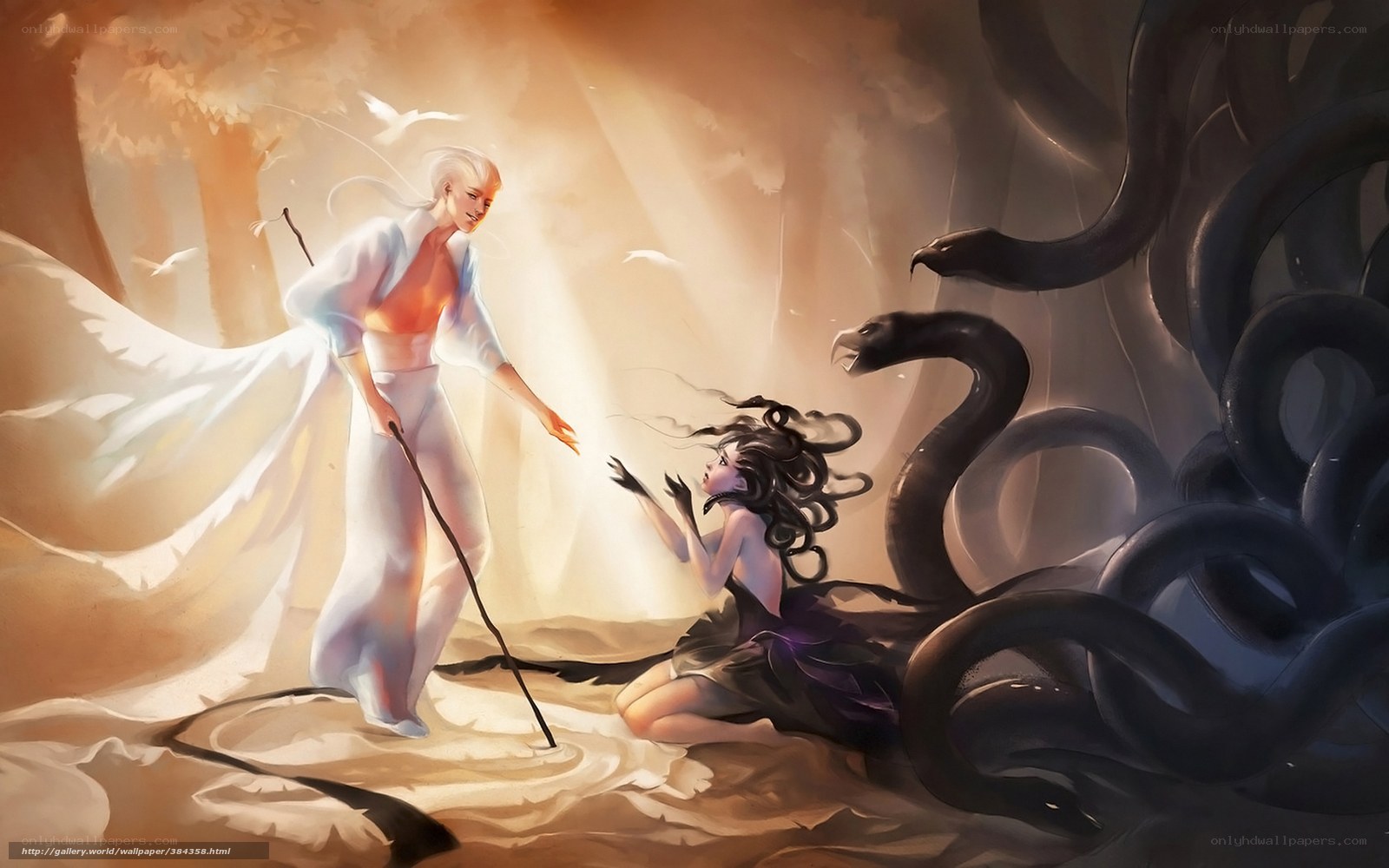 Medusa and the Wanderer