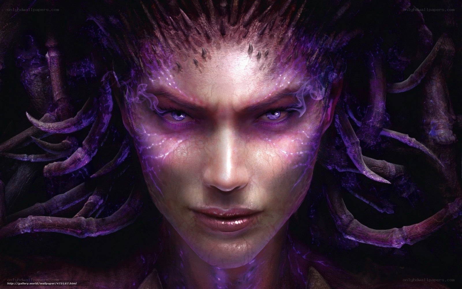 Medusa character portrait