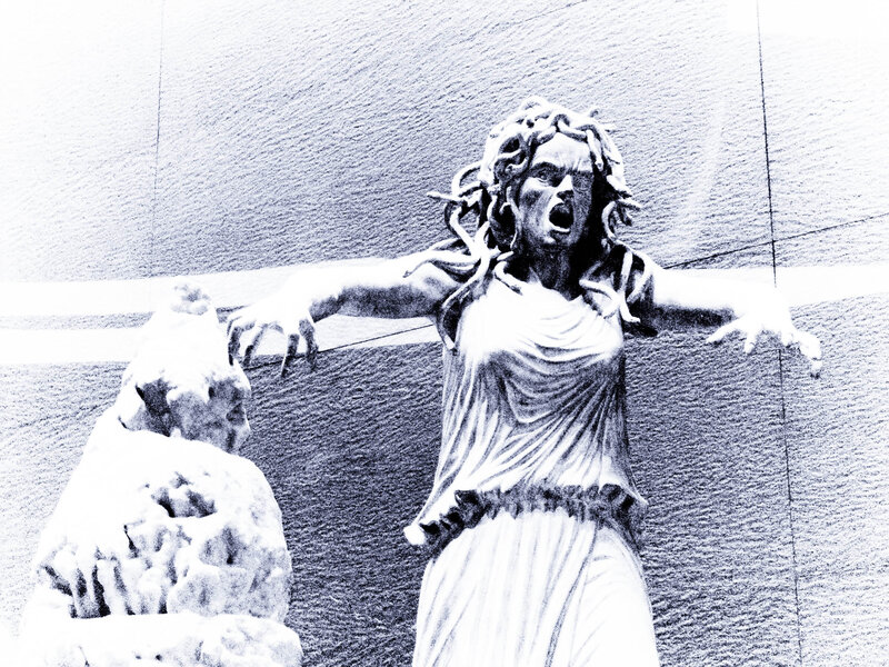 Medusa Statue Sculpture