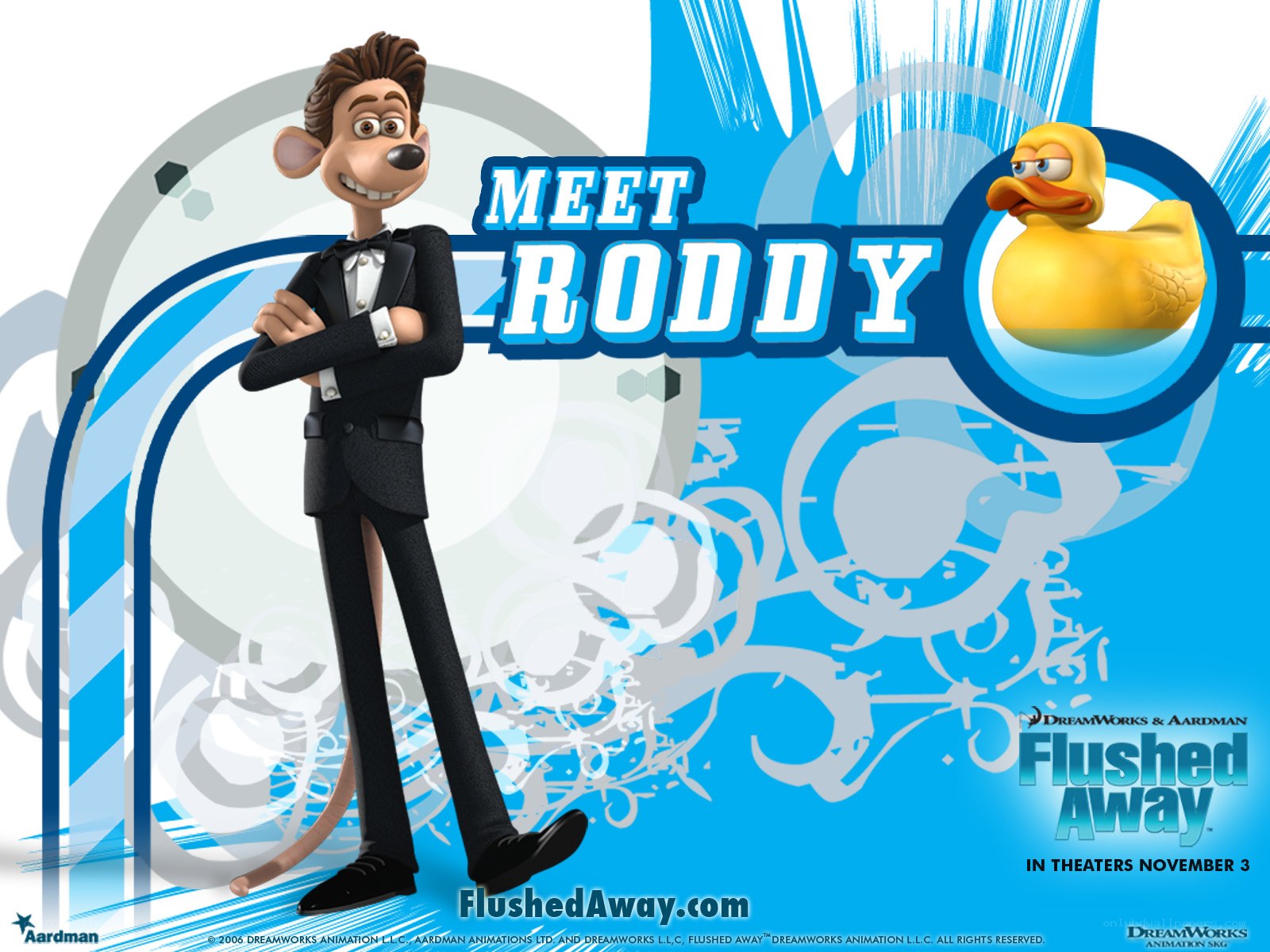 Meet Roddy from Flushed Away