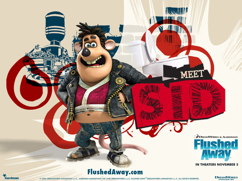 Meet Sid from Flushed Away