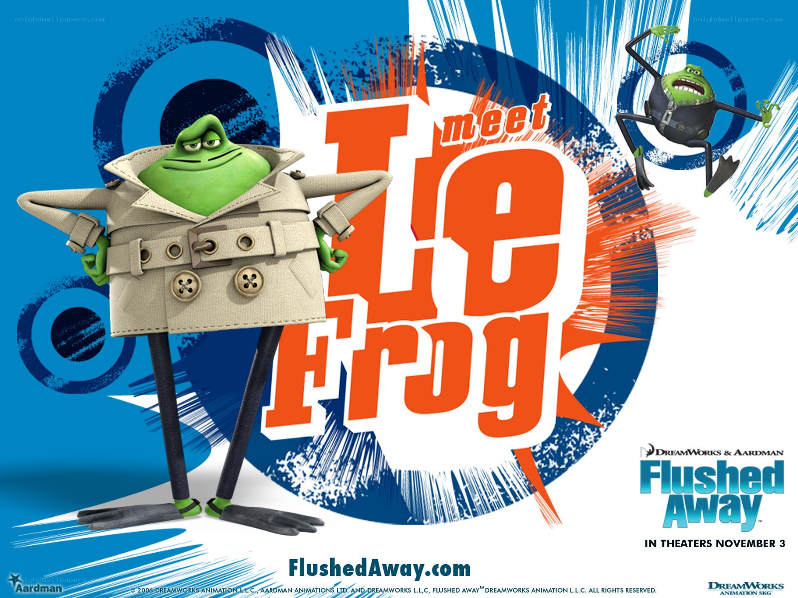 Meet the Frog from Flushed Away