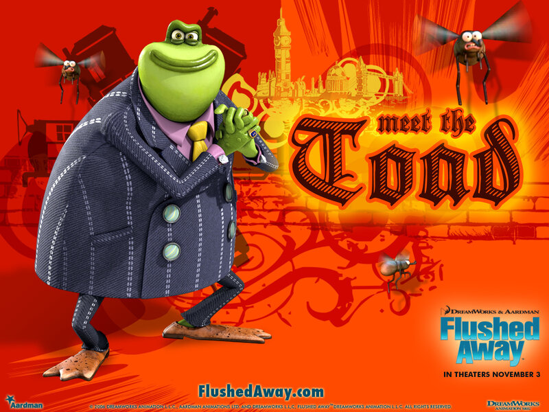 Meet the Toad from Flushed Away