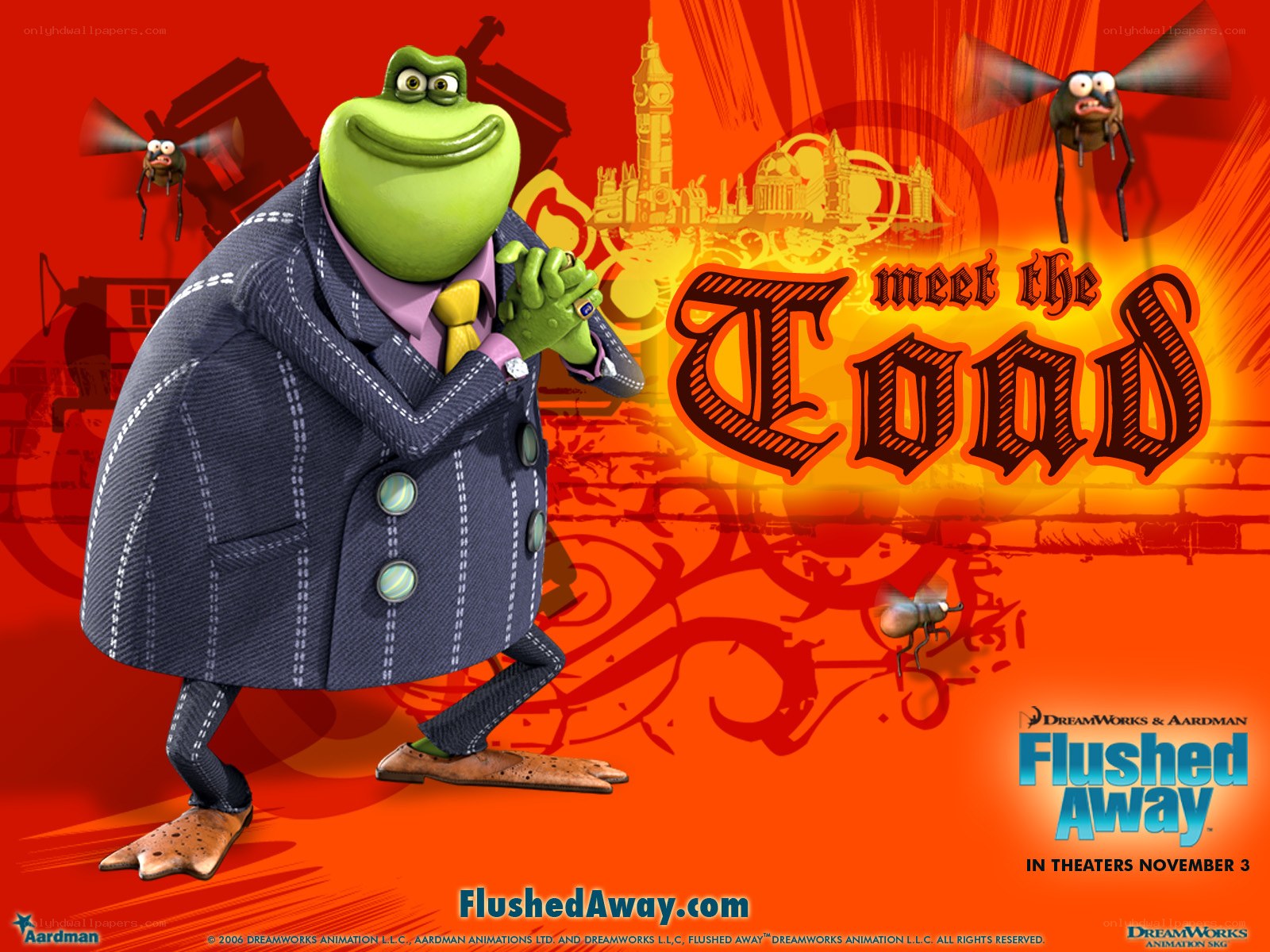 Meet the Toad from Flushed Away