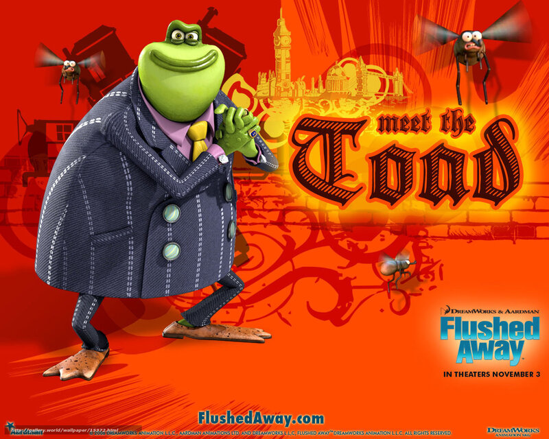 Meet the Toad from Flushed Away