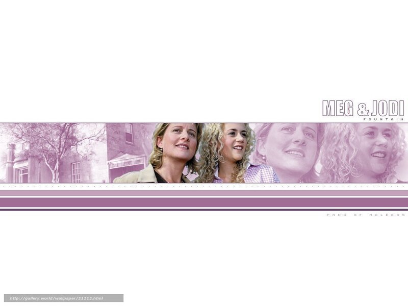 Meg and Jodi Fountain wallpaper