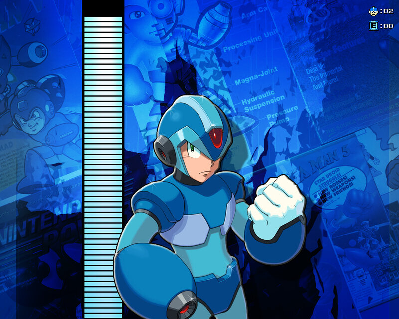 Mega Man 5 promotional art