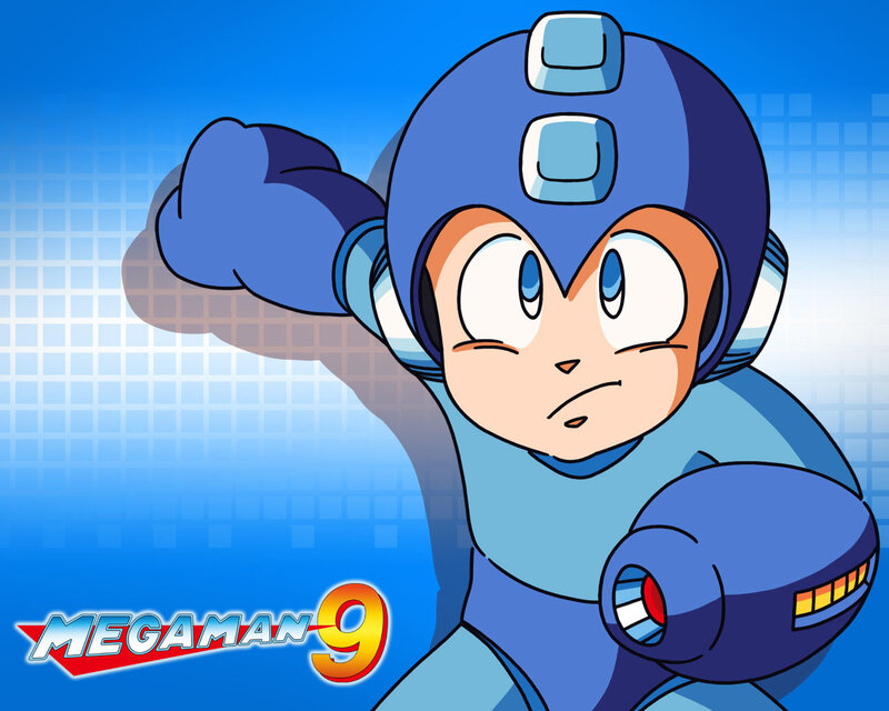 Mega Man 9 character art