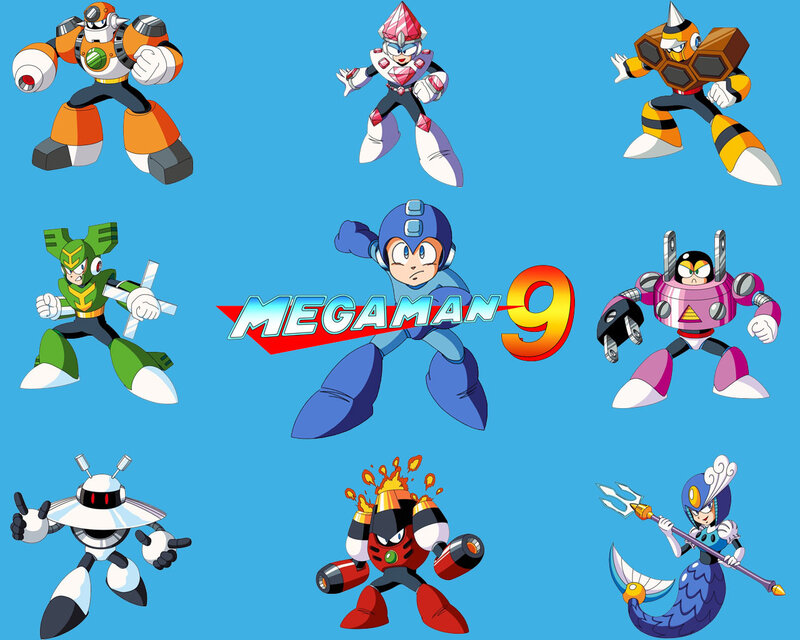 Mega Man 9 characters