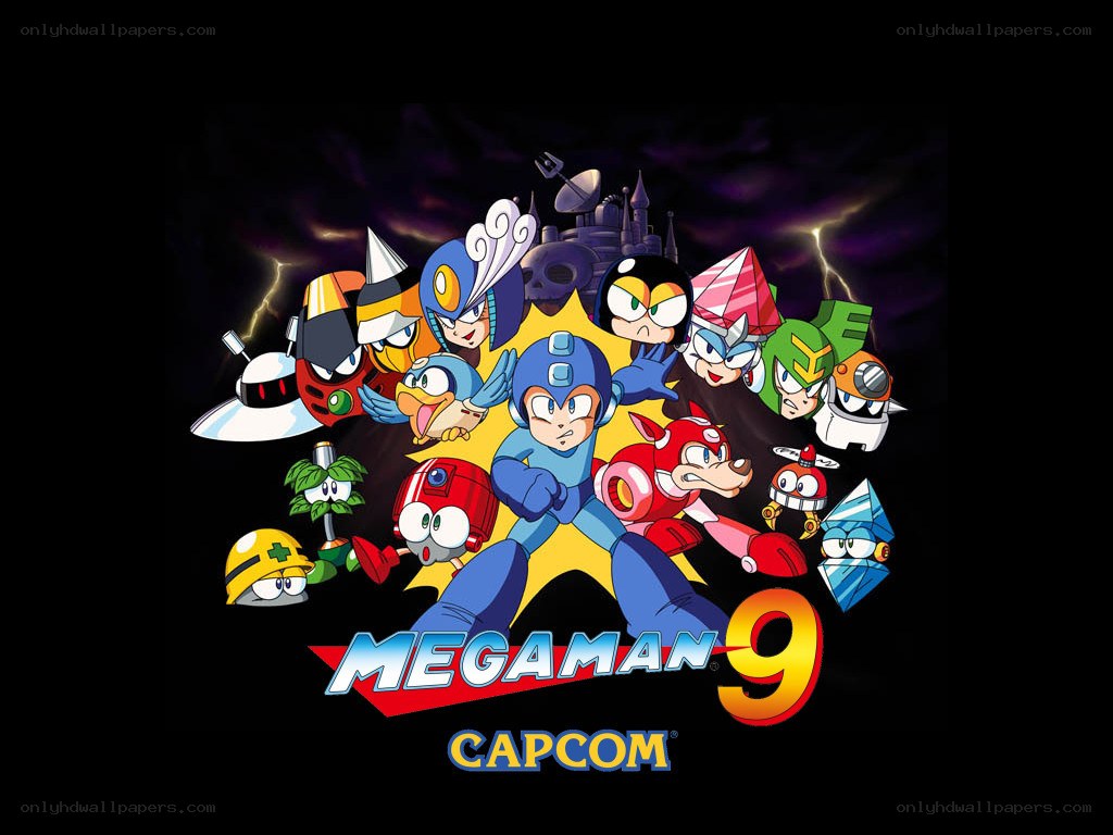 Mega Man 9 promotional art