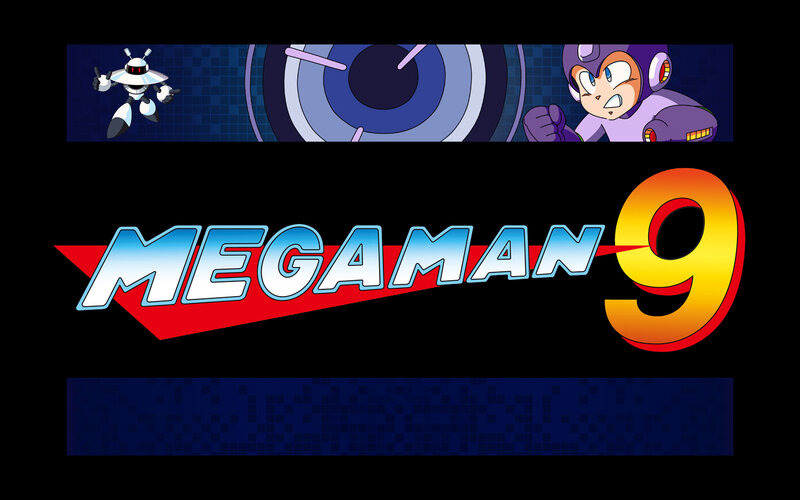 Mega Man 9 title screen