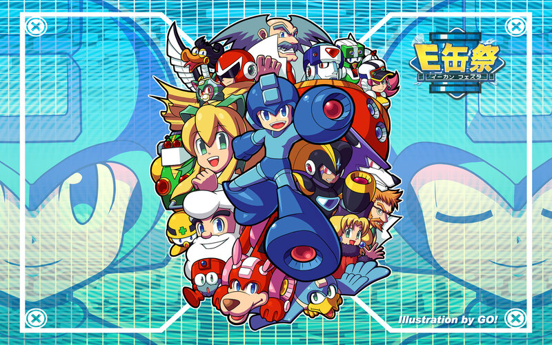Mega Man and Allies — Blue, Energetic, Manga, Robot Characters
