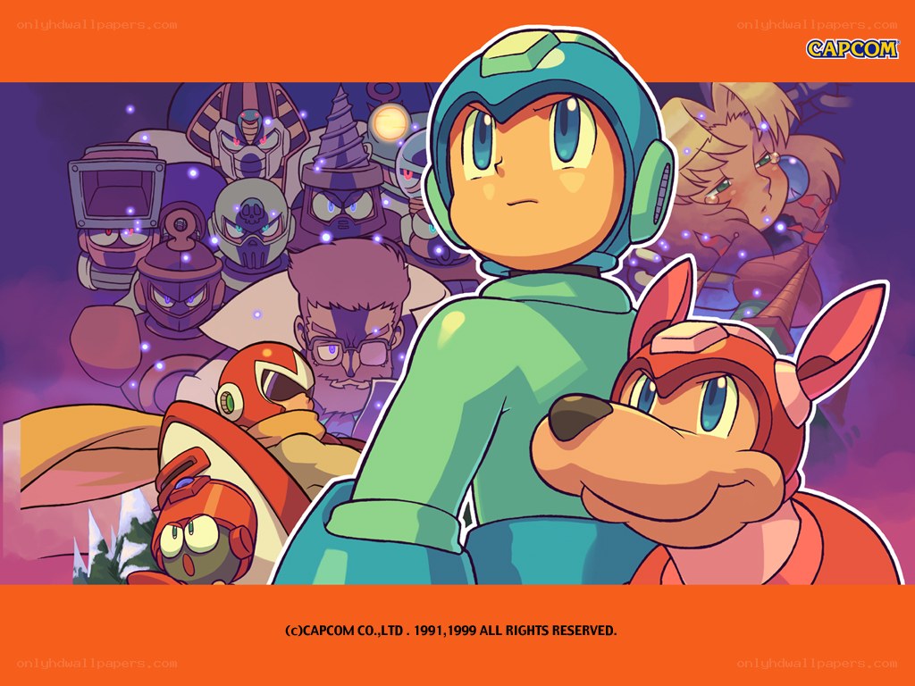 Mega Man and friends