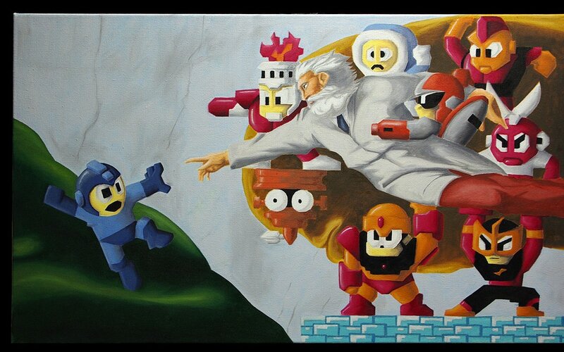 Mega Man and Robot Masters