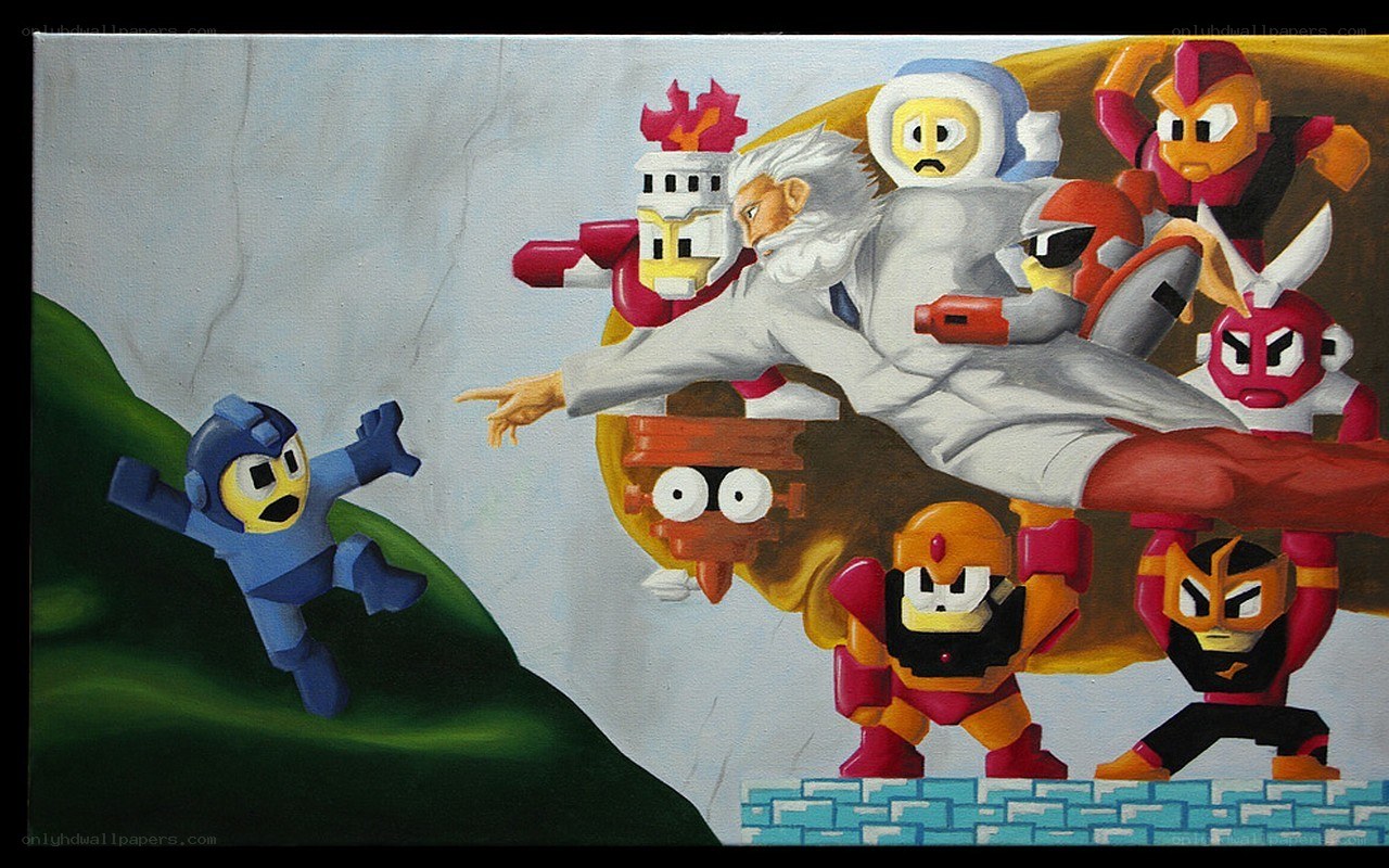 Mega Man and Robot Masters