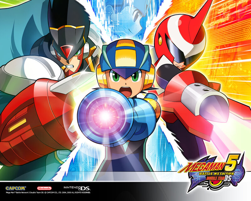 Mega Man Battle Network 5 artwork