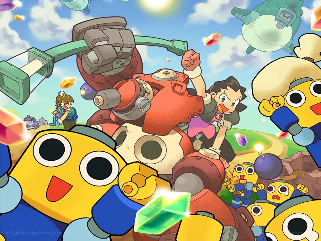 Mega Man Battle Network action scene