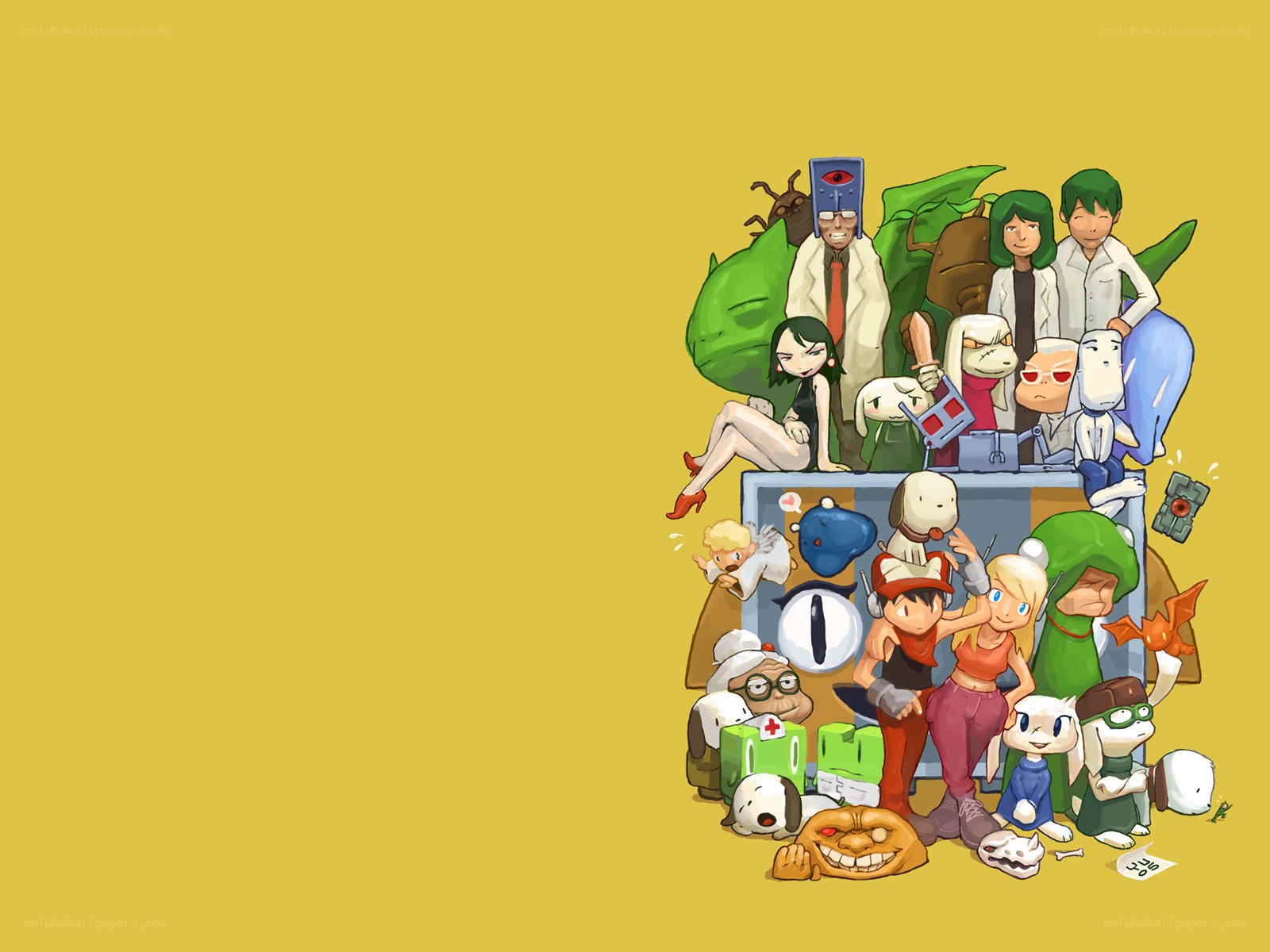 Mega Man Battle Network characters