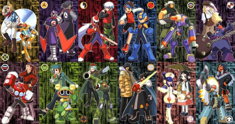 Mega Man Battle Network characters