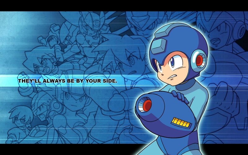 Mega Man character art