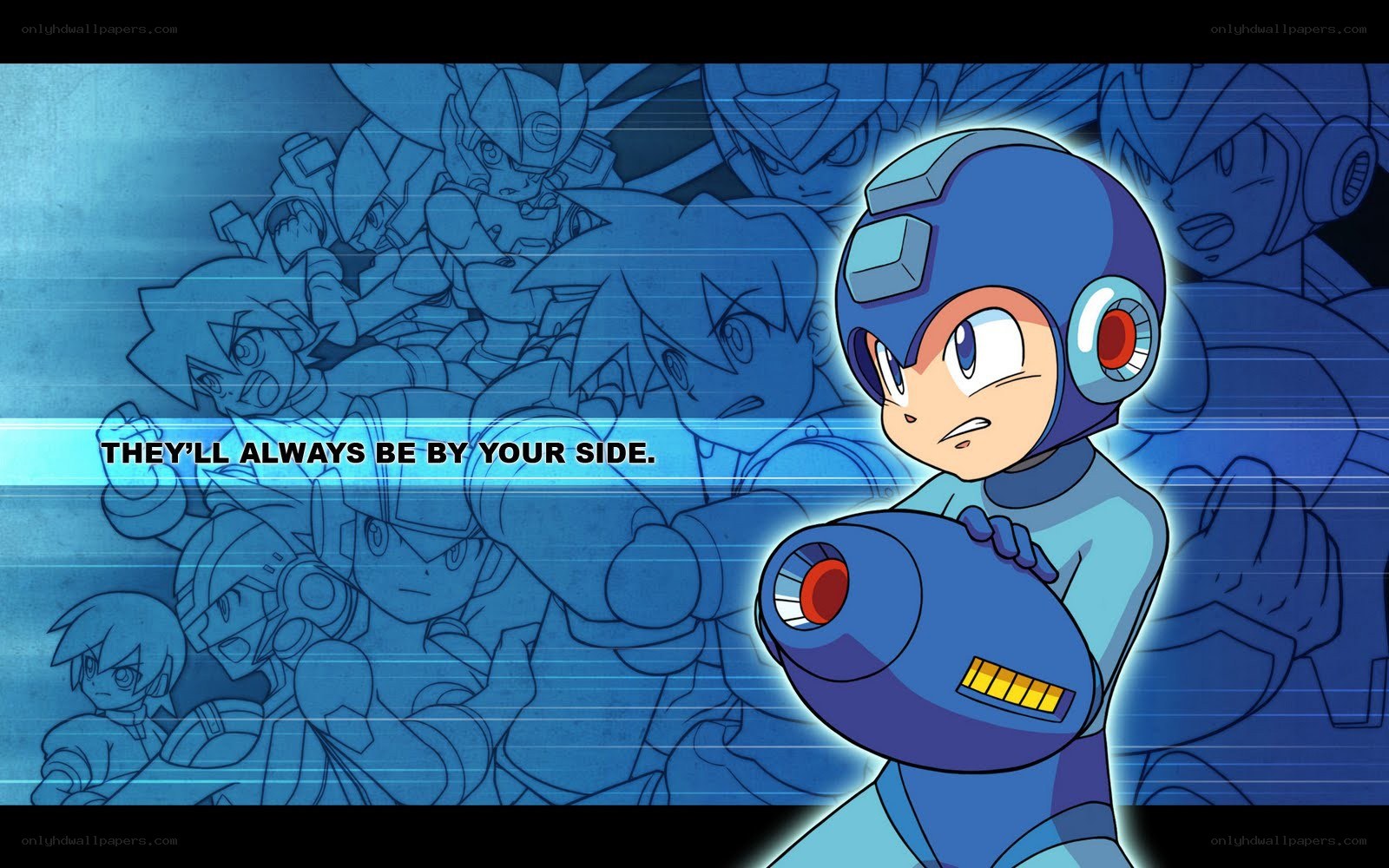 Mega Man character art