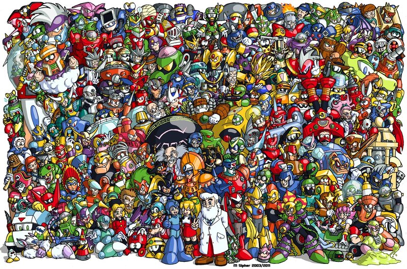 Mega Man character collection
