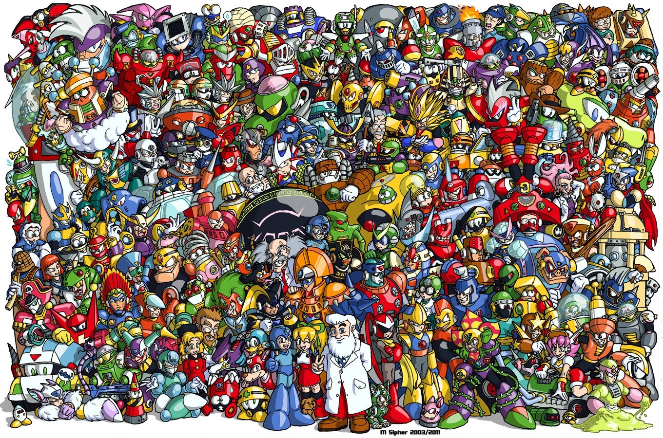Mega Man character collection