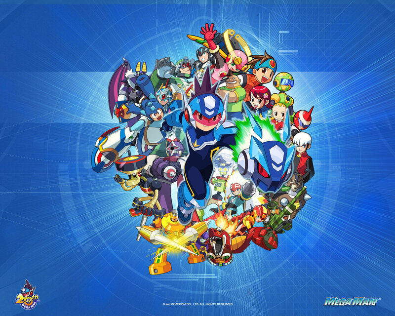 Mega Man character collection