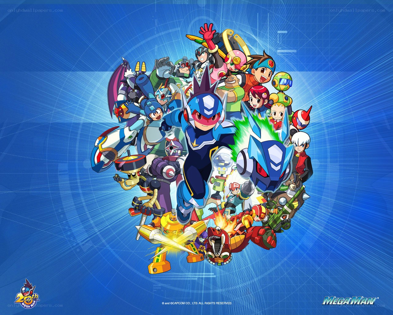 Mega Man character collection