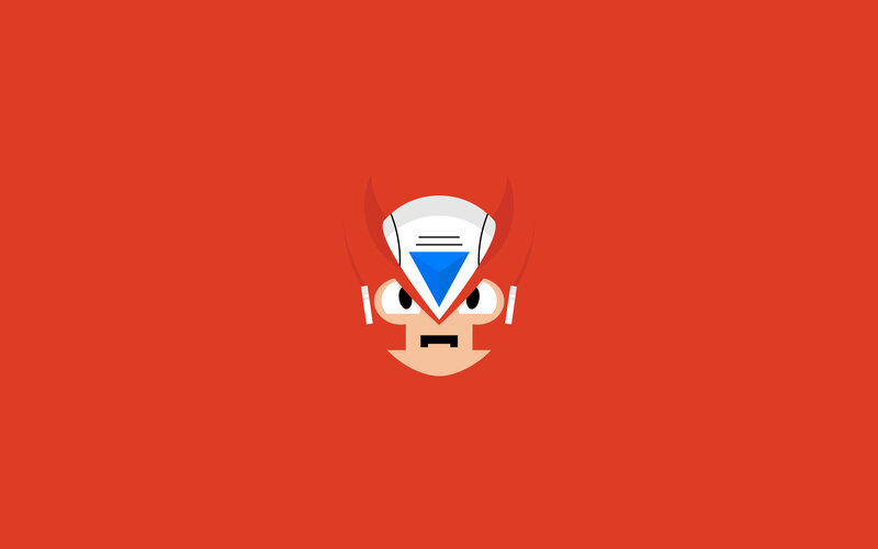 Mega Man character face