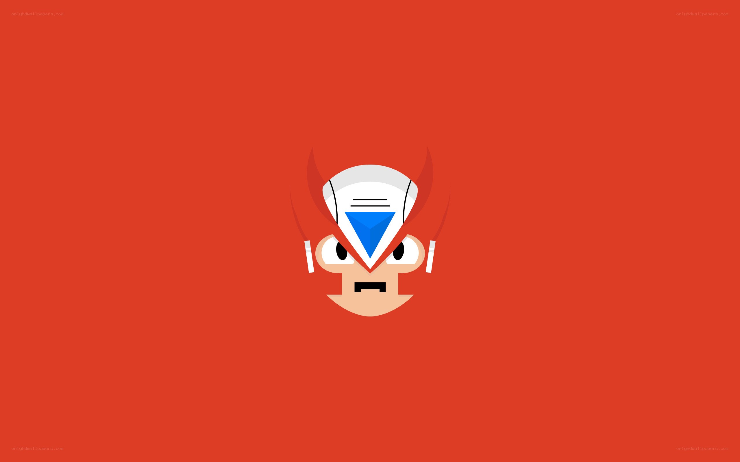Mega Man character face