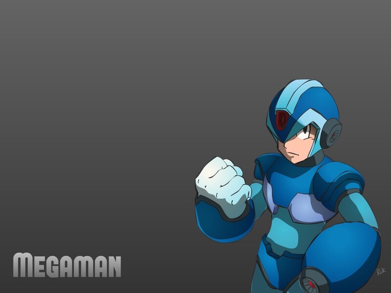 Mega Man character illustration