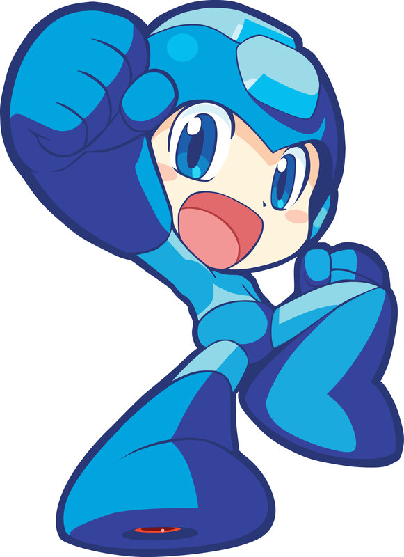 Mega Man character illustration