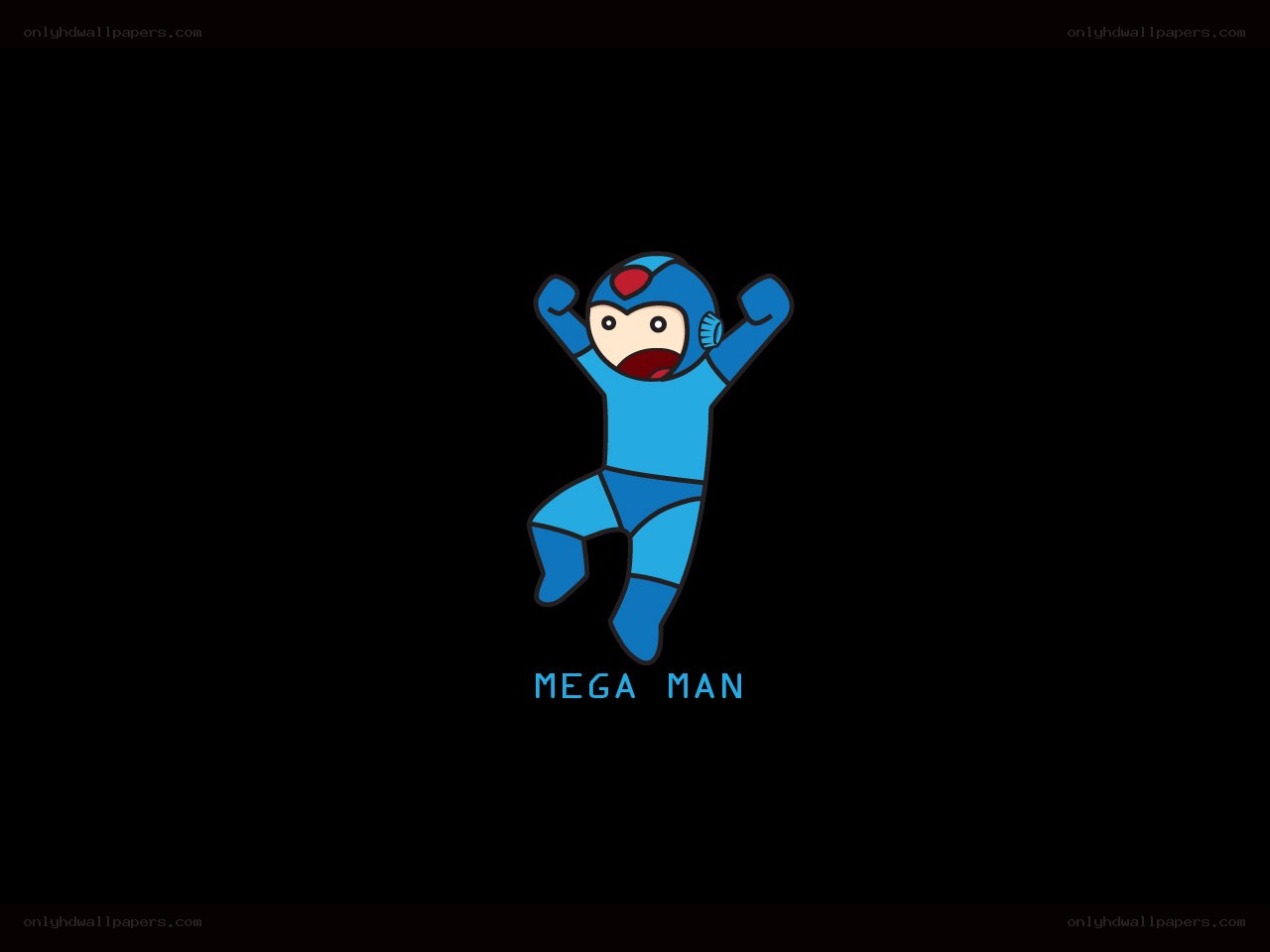 Mega Man character illustration