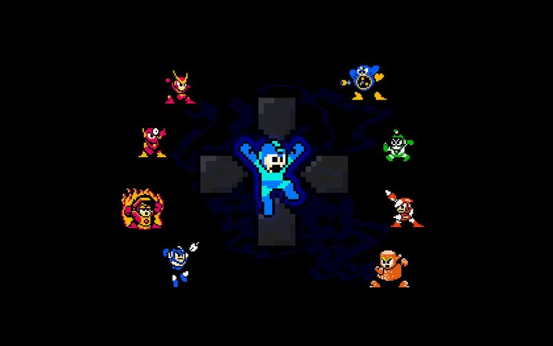 Mega Man character lineup