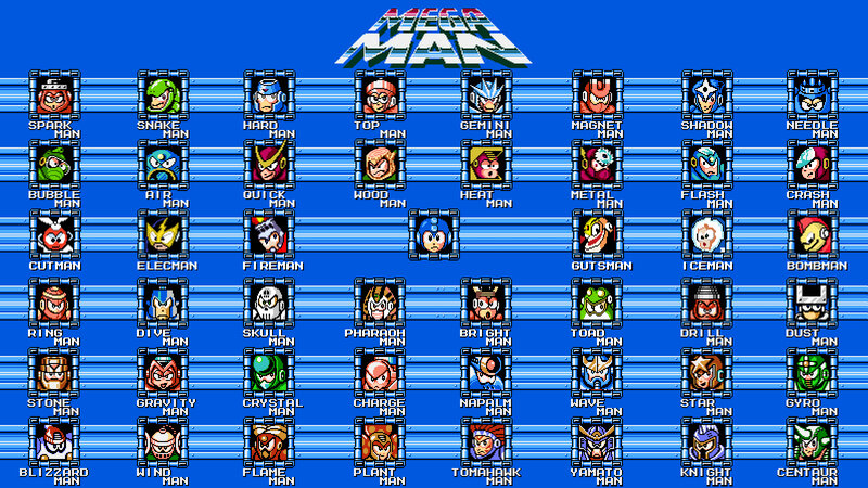 Mega Man character roster
