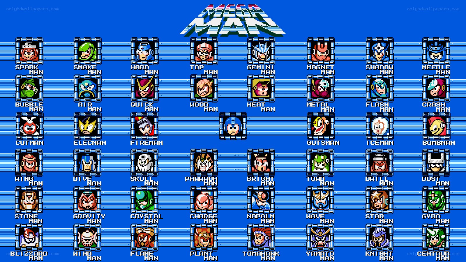 Mega Man character roster