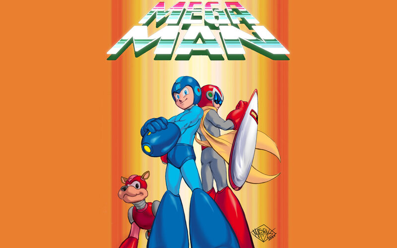 Mega Man characters artwork