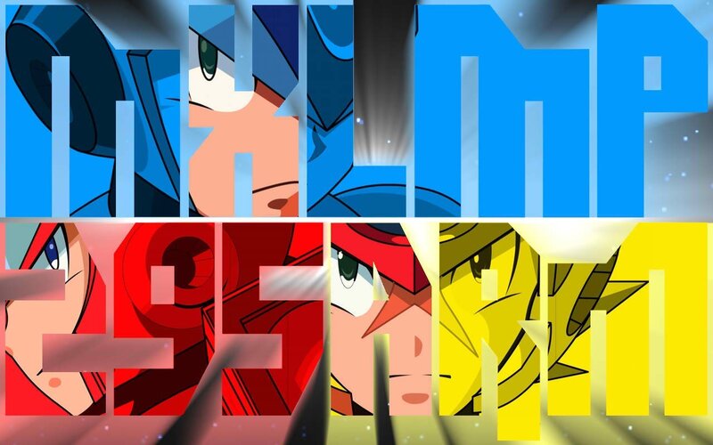 Mega Man Characters — Blue, Dramatic
