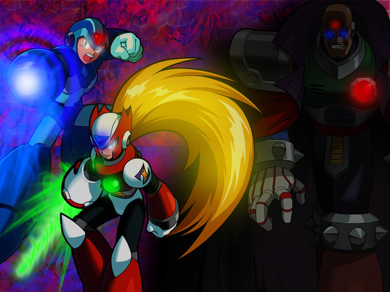 Mega Man Characters — Blue