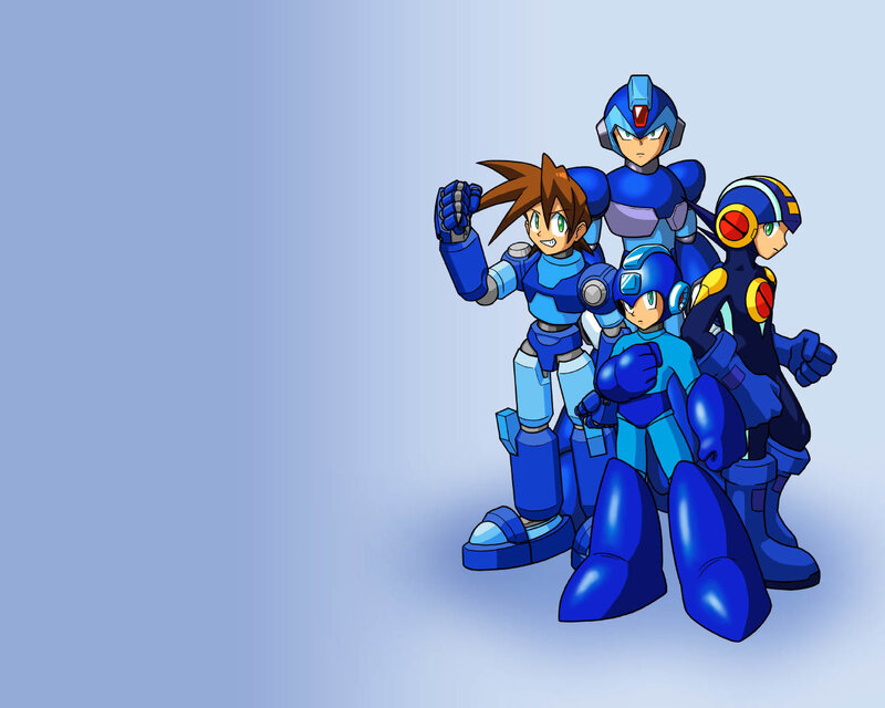 Mega Man characters group