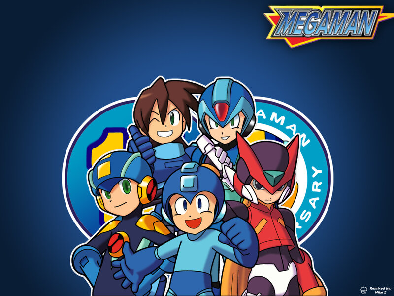 Mega Man characters group