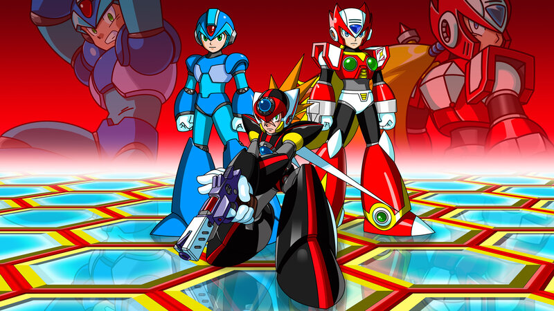 Mega Man Characters — Red