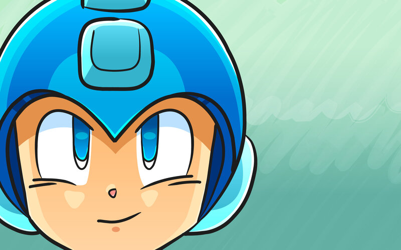 Mega Man close-up