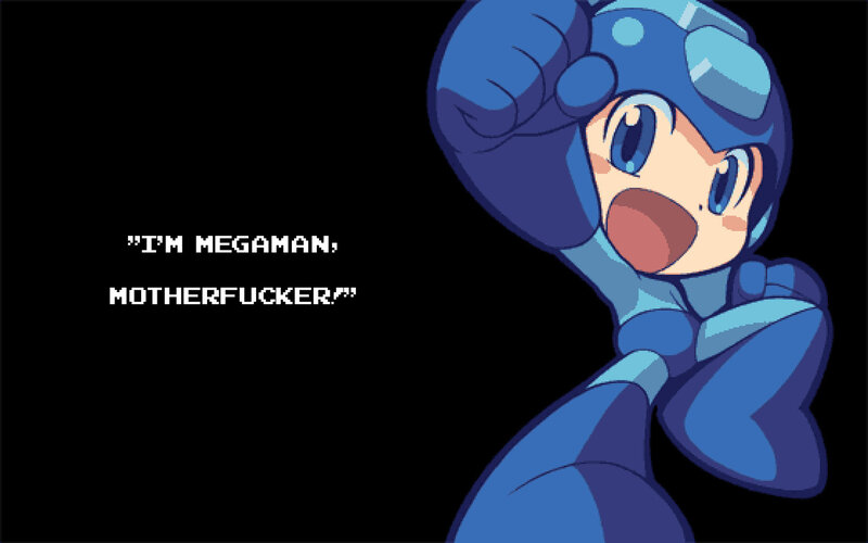 Mega Man declares himself