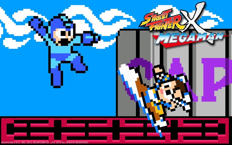 Mega Man Fighting